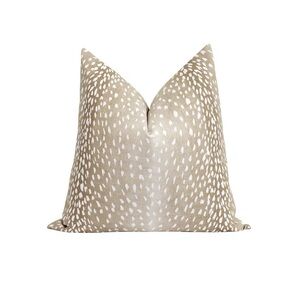 Deer print pillow covers